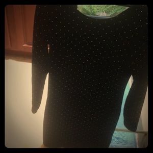 Mini velvet party dress